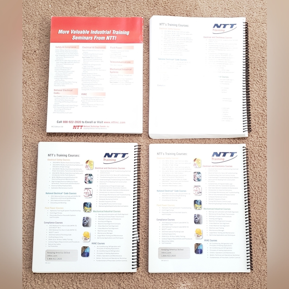 NTT Training Course Booklets - Picture 2 of 11